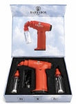 BARBAROS FLOW360 ZERO-CLOG AIRBRUSH - ORANGE N.O.S. Barber Supply