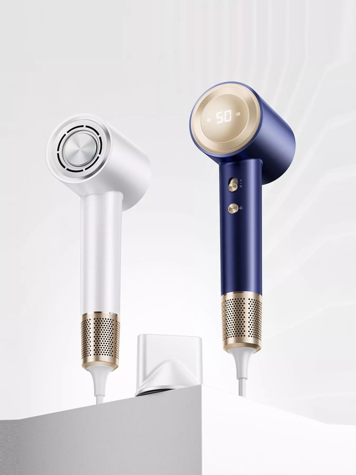 Smart Temperature Control High-speed Hair Dryer Unique Oils