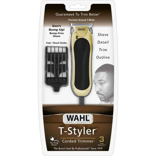 Wahl T Styler Corded Clipper and Trimmer - T Blade Precision Grooming Tool - 9307-3201-MI Balec Group