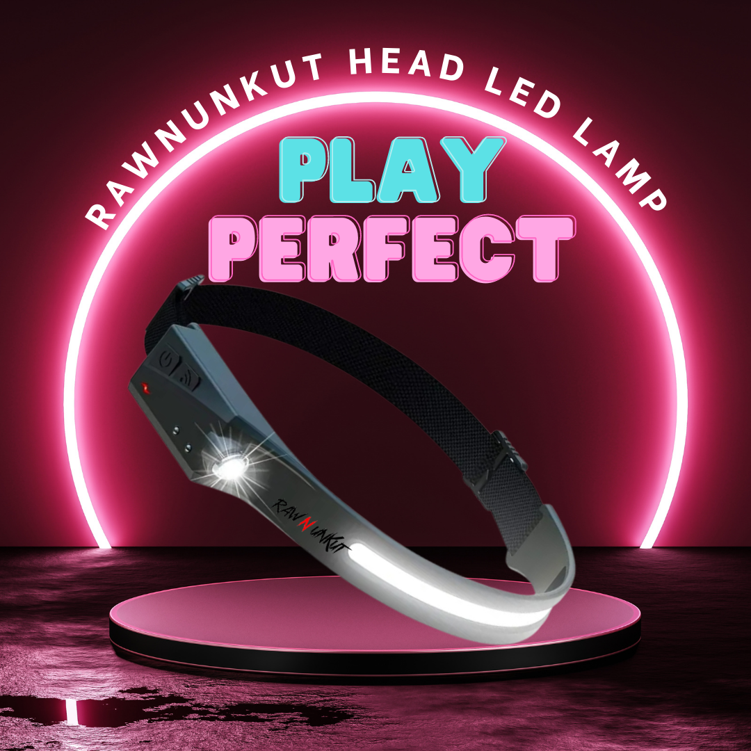 Barber LED Head Lamp for Precision Haircuts RAW N UNKUT