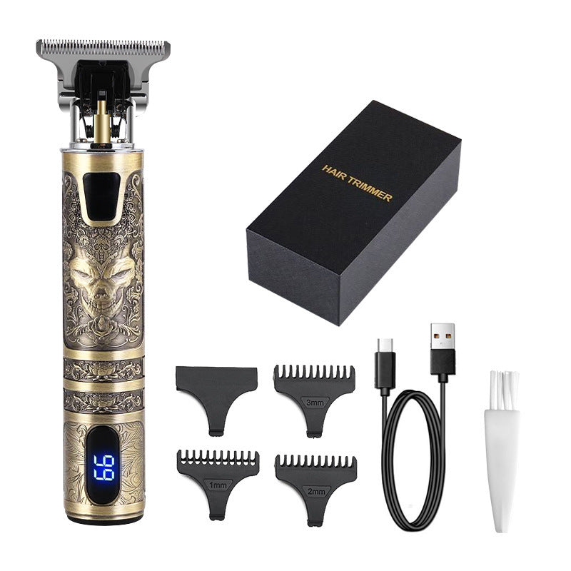 Fashion Retro Rechargeable Electric Clippers FLIPSTYLEZLLC