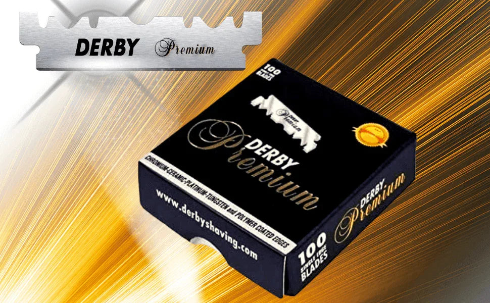 Derby Premium Single Edge Razor Blades 100 Pcs BarberSets