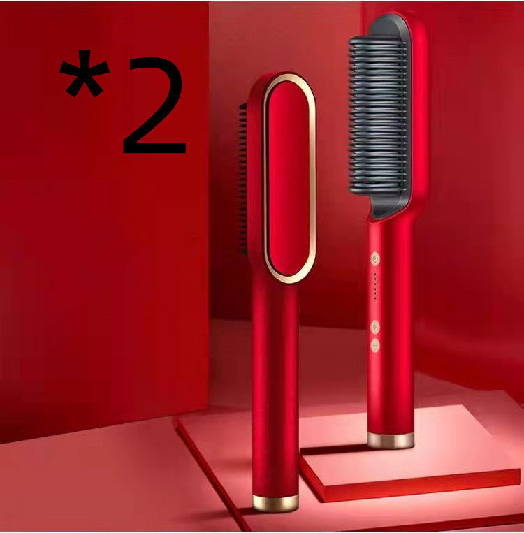 2 In 1 Hair Straightener Hot Comb Curling Brush Sell My Stuff