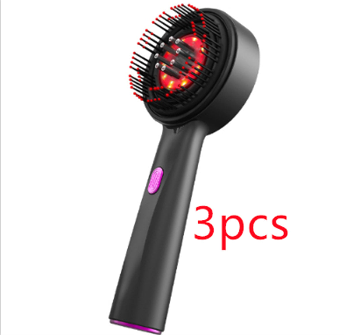 Electric Massage Comb Home Scalp Drain Comb Red Light Anti-slip Hair Care Multi-functional Massage Comb My Store