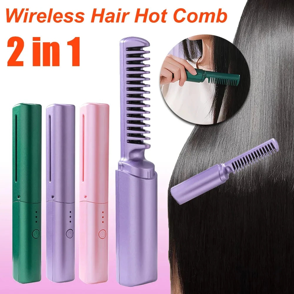 Pro Wireless Straightening & Curling Brush Sell My Stuff