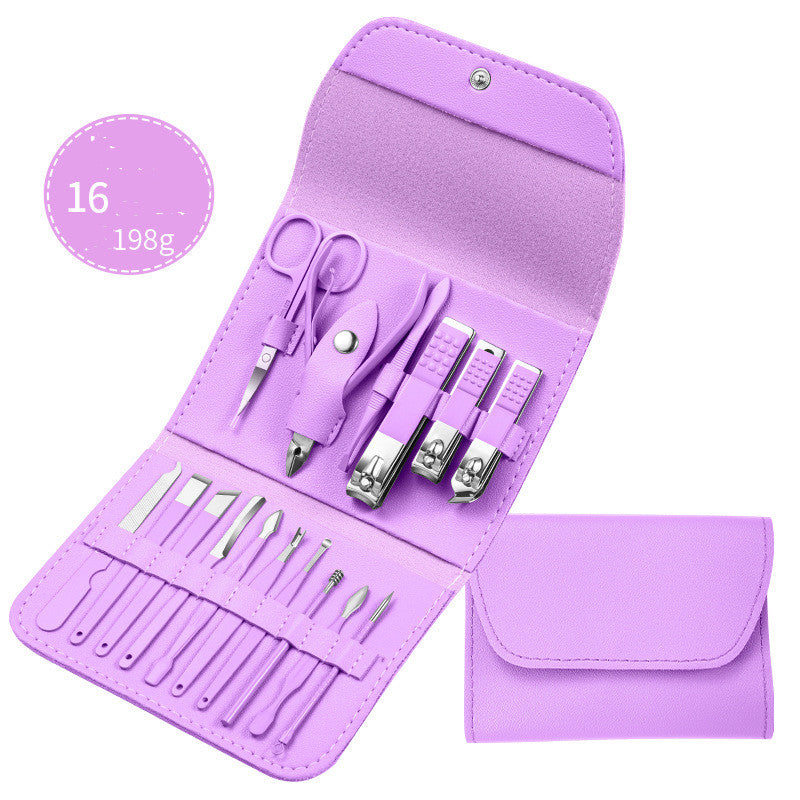 Professional Scissors Nail Clippers Set Ear Spoon Dead Skin Pliers Nail Cutting Pliers Pedicure Knife Nail Groove Trimmers My Store