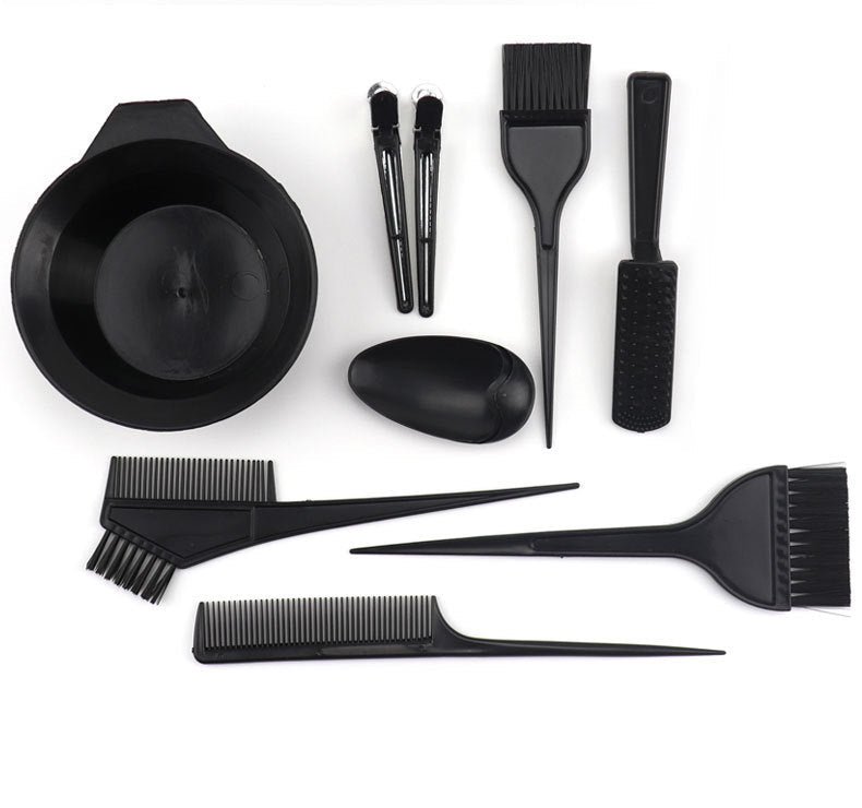 Hair Color Tool Set 11 Pieces Hair Salon Comb Brush Disposable FLIPSTYLEZLLC