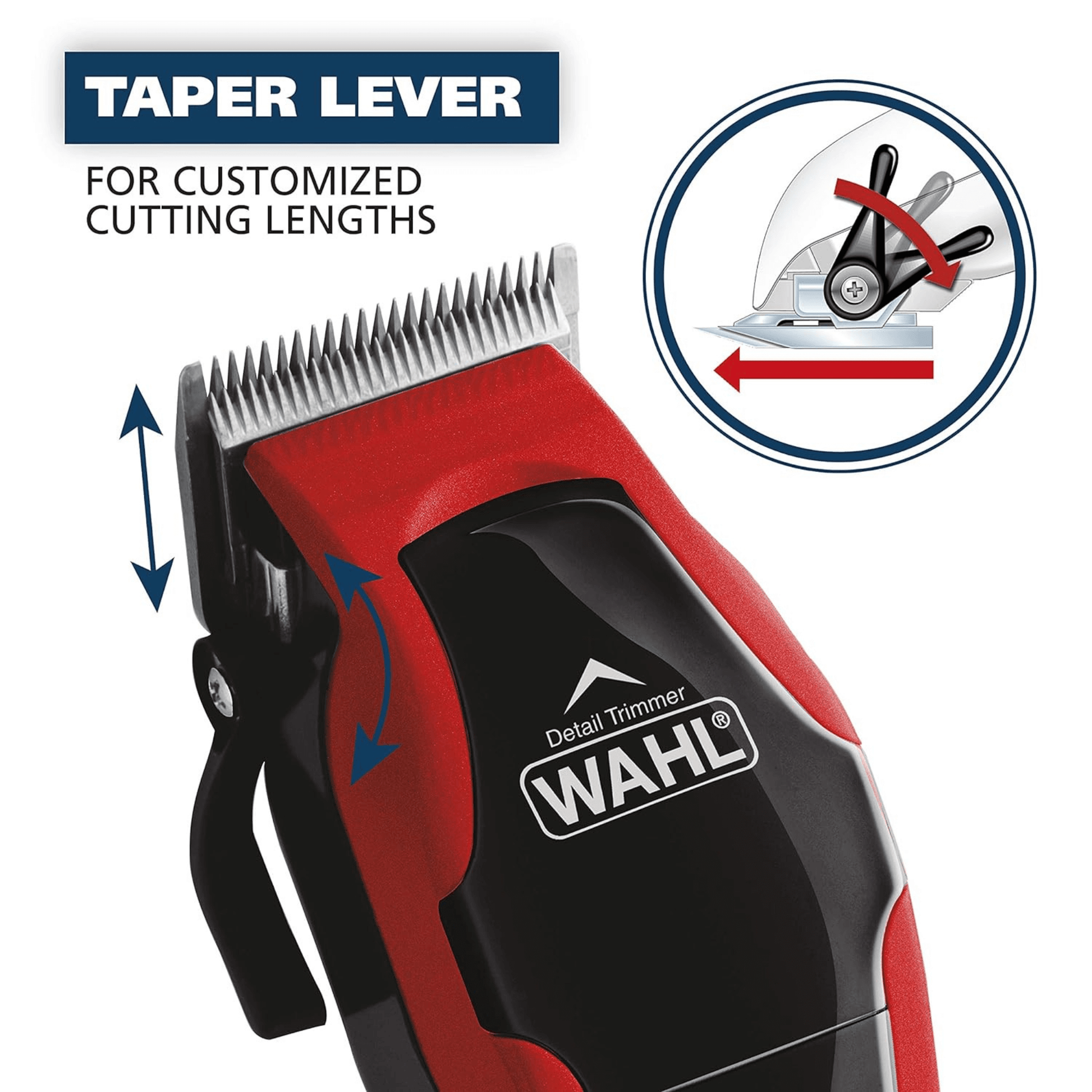 Wahl Clip-n-Trim 20-Piece Hair Clipper Kit Made in USA Jupiter Gear Home