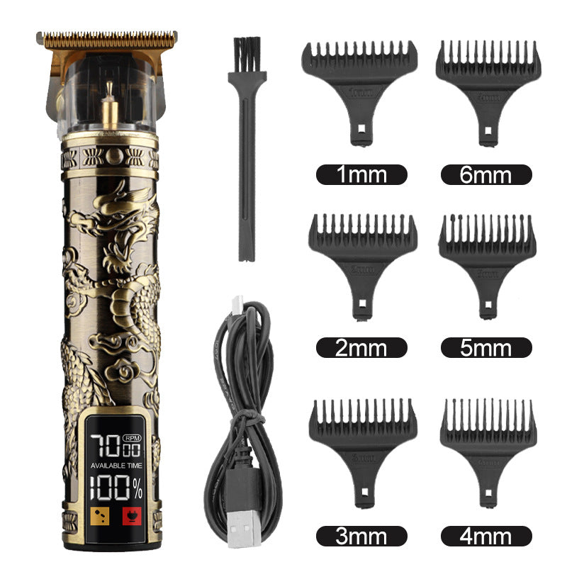 Hair Clipper Electric Electrical Hair Cutter Retro Oil Head Engraving Sell My Stuff