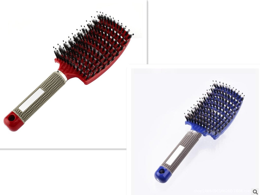 Hairbrush Anti Klit Brushy Haarborstel Women Detangler Hair Brush Bristle Nylon Scalp Massage  Teaser Hair Brush Comb Noventix