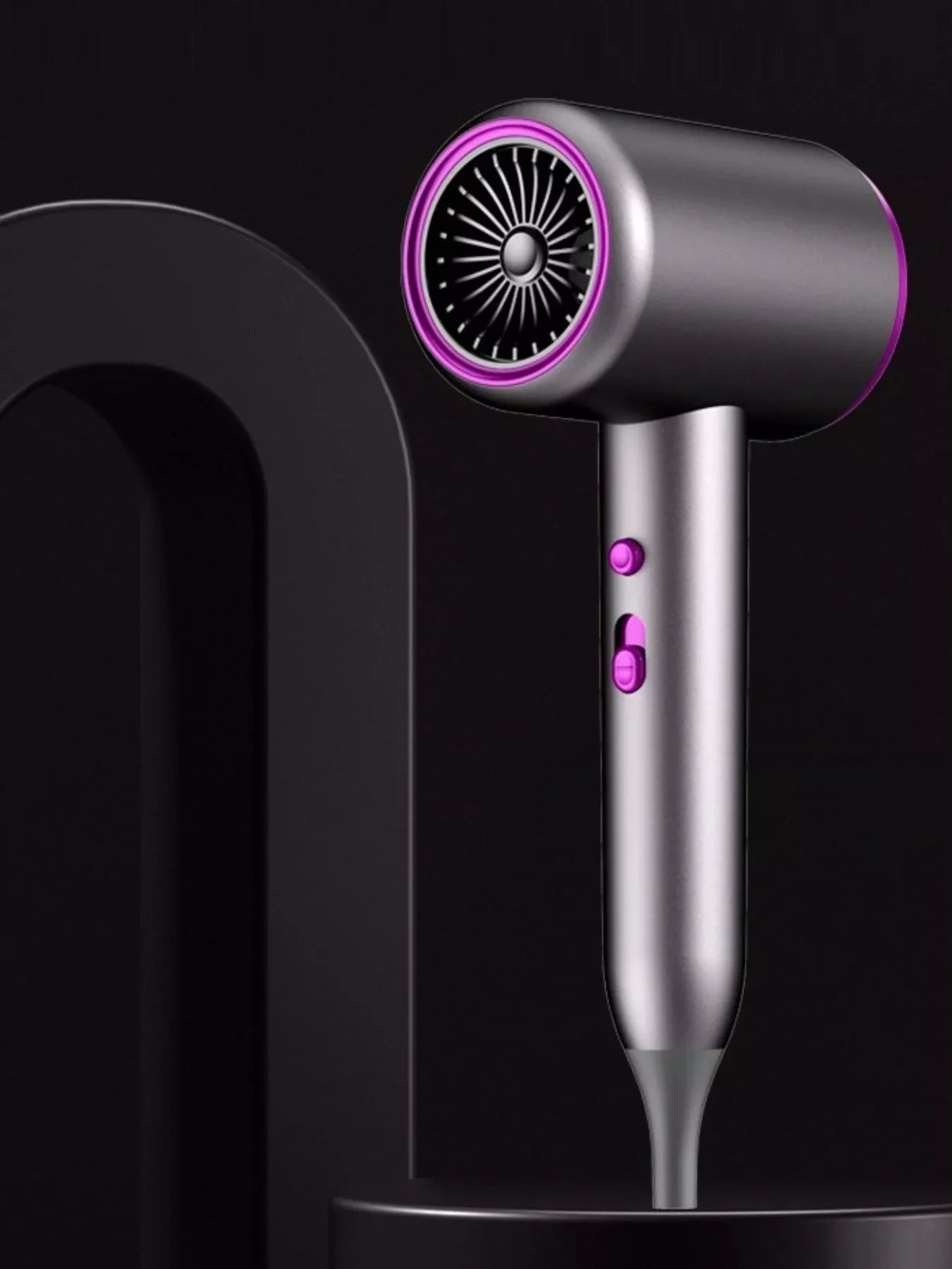 High-Speed Hair Dryer with Temperature Control Unique Oils