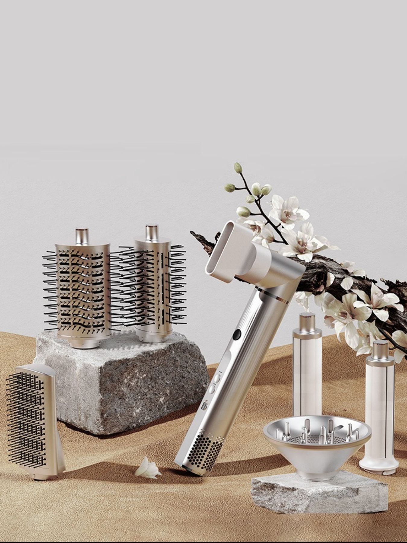 Temperature Control Household Hair Dryer Unique Oils
