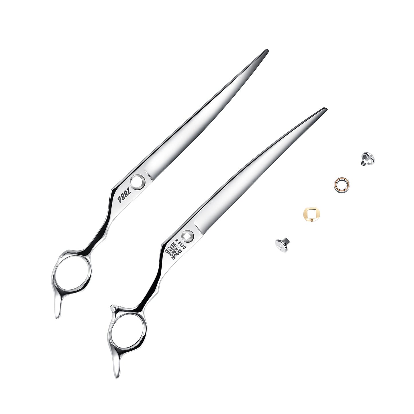 Zora Pet Grooming Curved Shear - Model A-800C