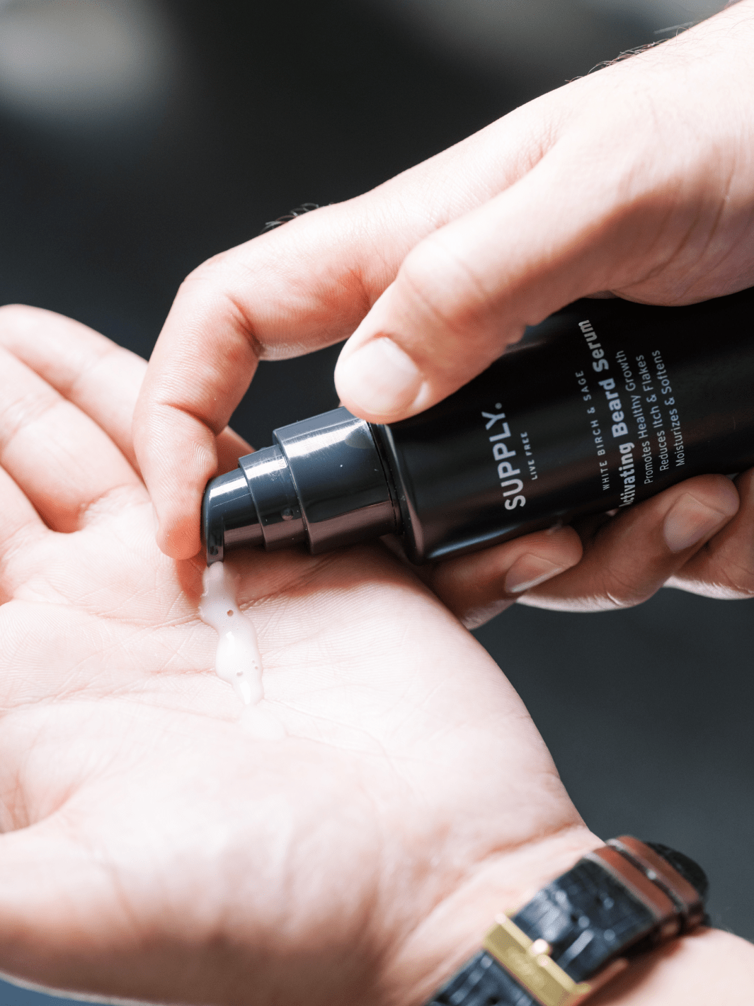 Activating Beard Serum Supply