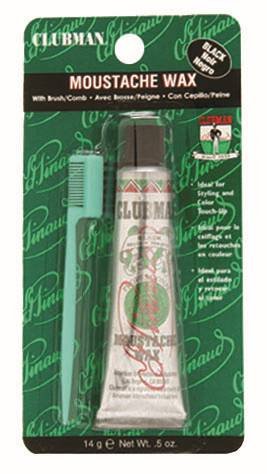 Clubman Pinaud Moustache Wax Black My Beauty Site Pro