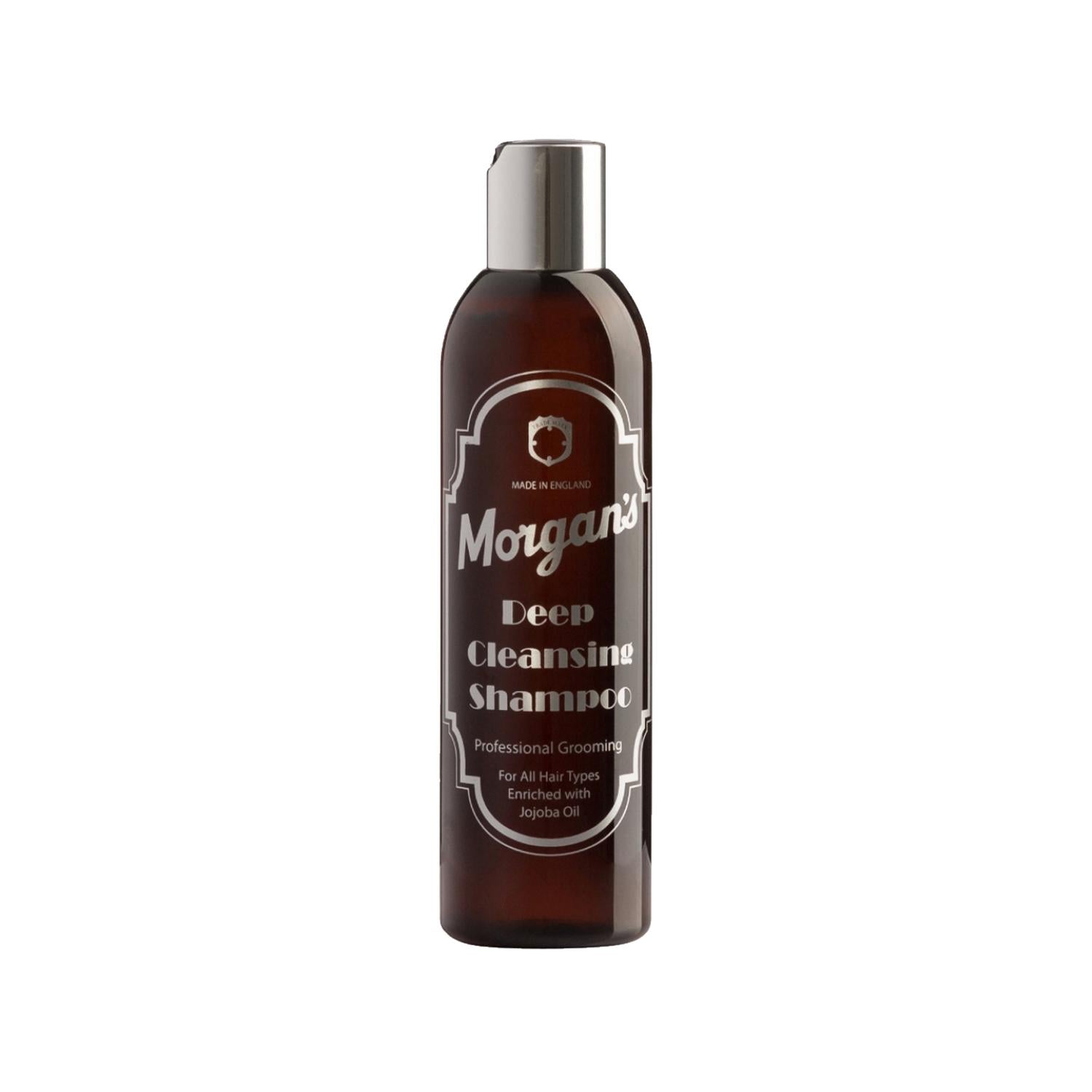Morgan's Pomade Deep Cleansing Shampoo - 250ml for Purified Hair, 8.45 fl oz Beauty Care Bag