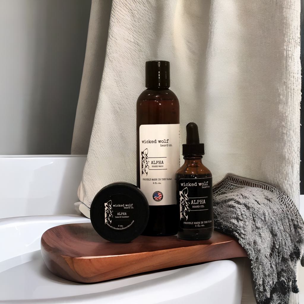 Wicked Wolf Alpha Beard Butter | Deep Conditioning Beard Butter with Tobacco & Vanilla Wicked Wolf Beard Co.
