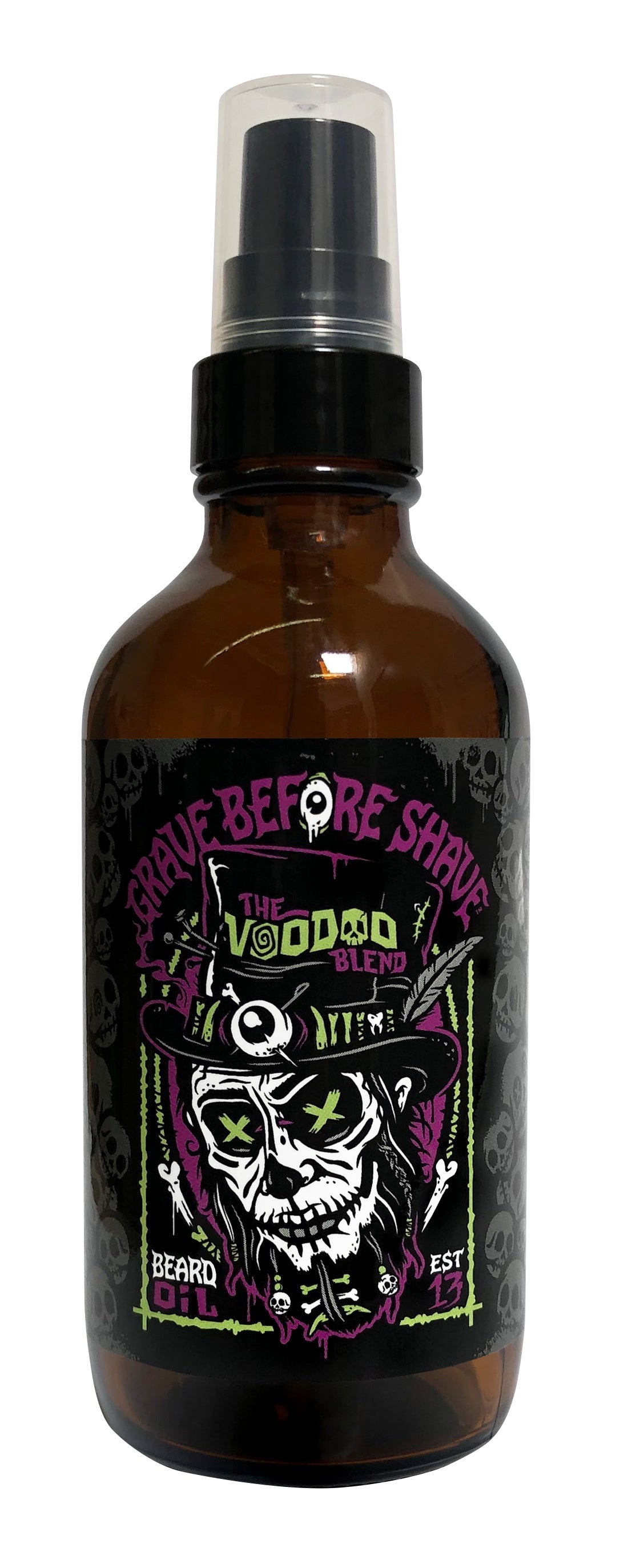 4oz. BIG BOTTLE OF GRAVE BEFORE SHAVE™  BEARD OIL