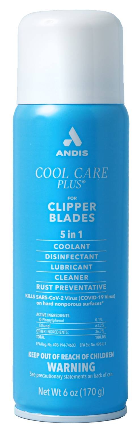 Andis Cool Care Plus Clipper Blades 5 in 1 Spray My Beauty Site Pro