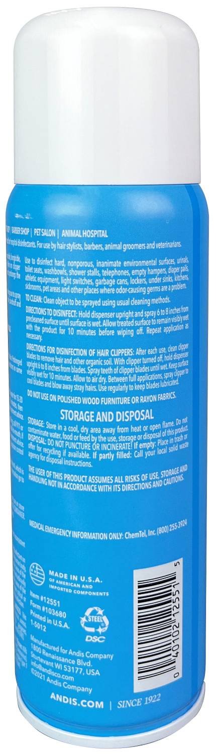 Andis Cool Care Plus Clipper Blades 5 in 1 Spray My Beauty Site Pro