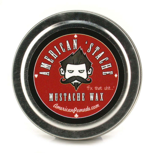 American Pomade 'Stache Mustache Wax The Grease Shop