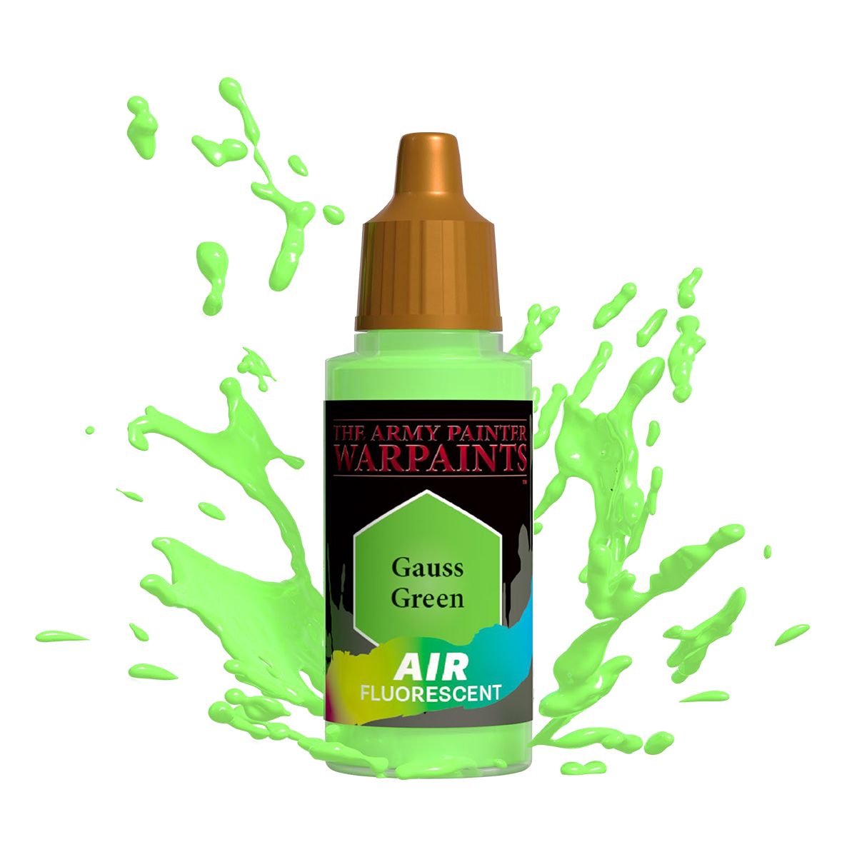 Army Painter Warpaints Air Fluorescent: Gauss Green 18ml Little Shop of Magic