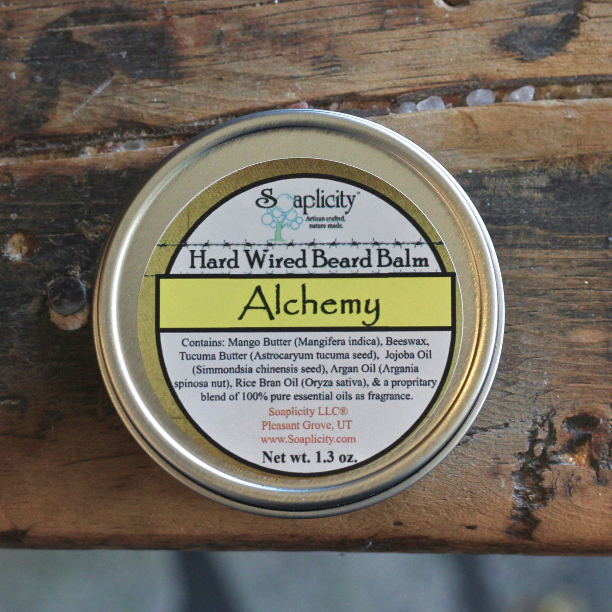 Alchemy Hard Wired Beard Balm Soaplicity