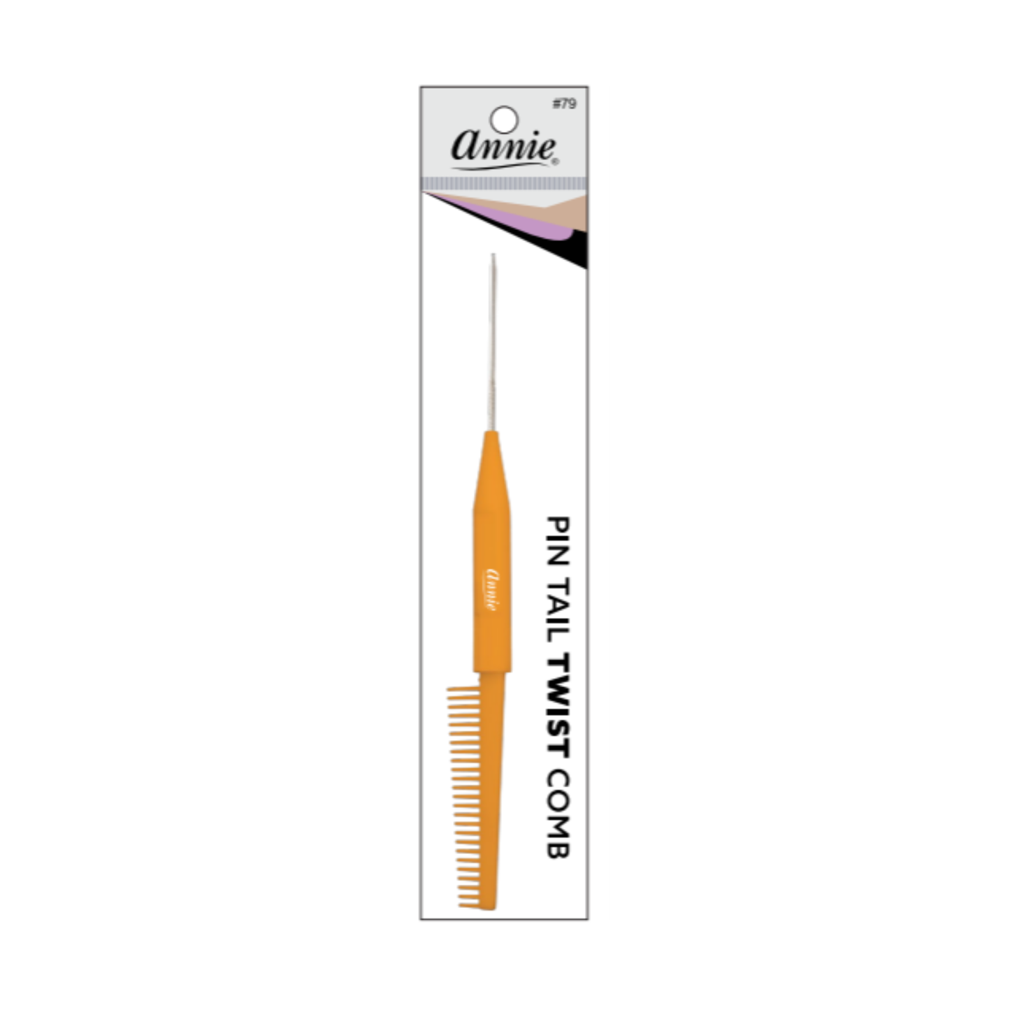 Annie Pin Tail Twist Comb, 1 Count, Assorted Annie International, Inc.