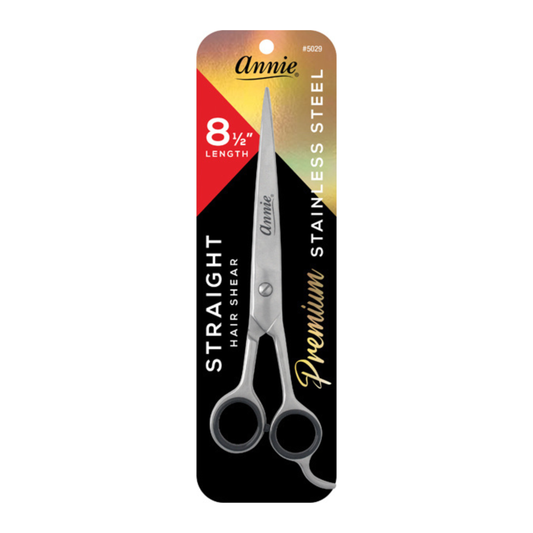 Annie Ice Tempered Stainless Steel Hair Shears 8.5 Inch, 1 Count, Silver Annie International, Inc.