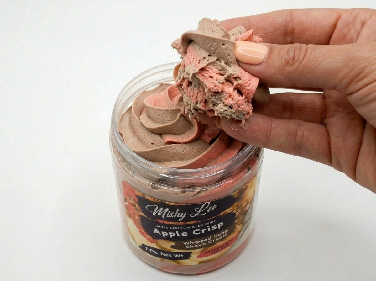 Apple Crisp Whipped Soap and Shave Cream Mishy Lee Boutique