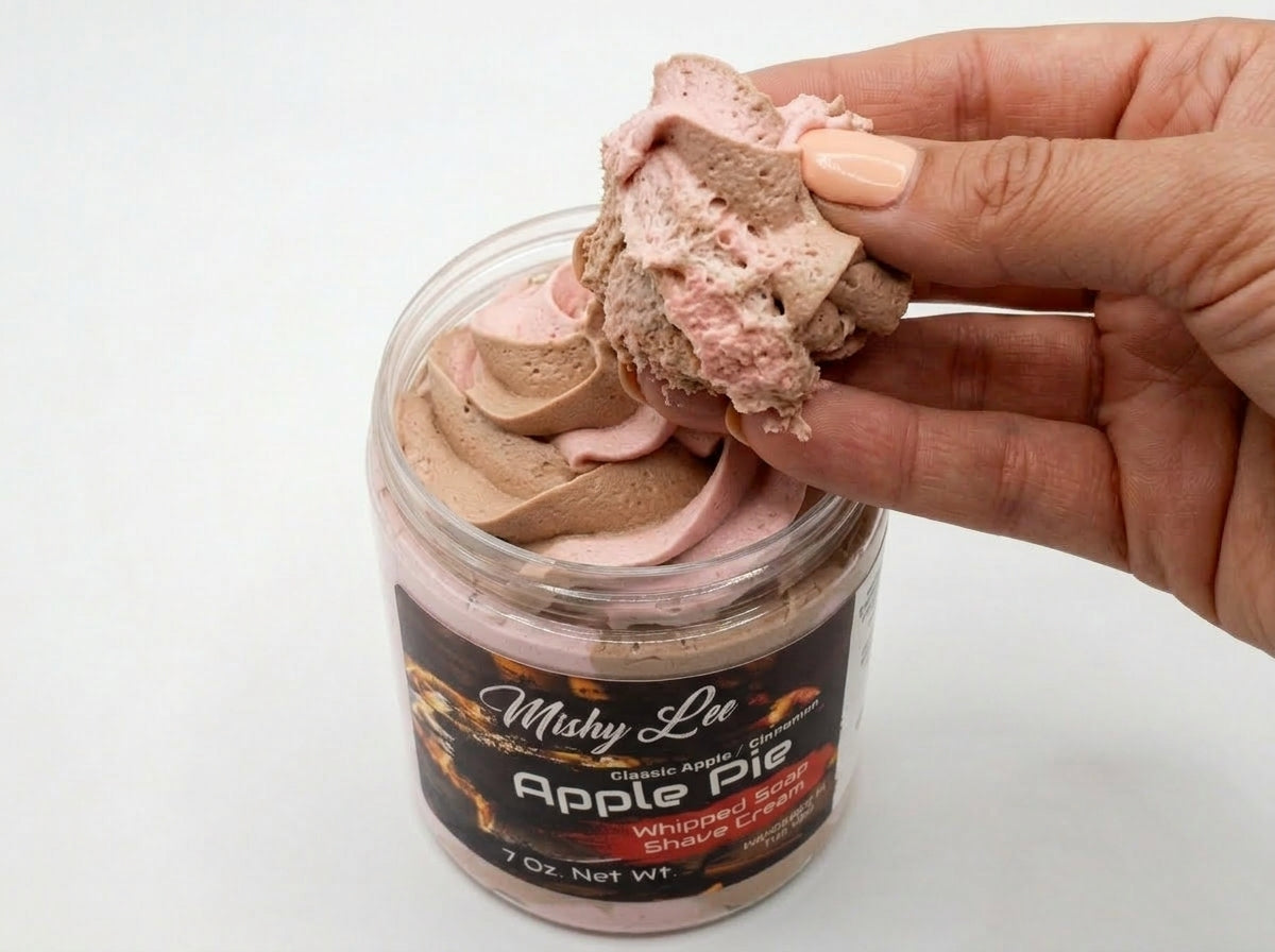 Apple Pie Whipped Soap and Shave Cream Mishy Lee Boutique