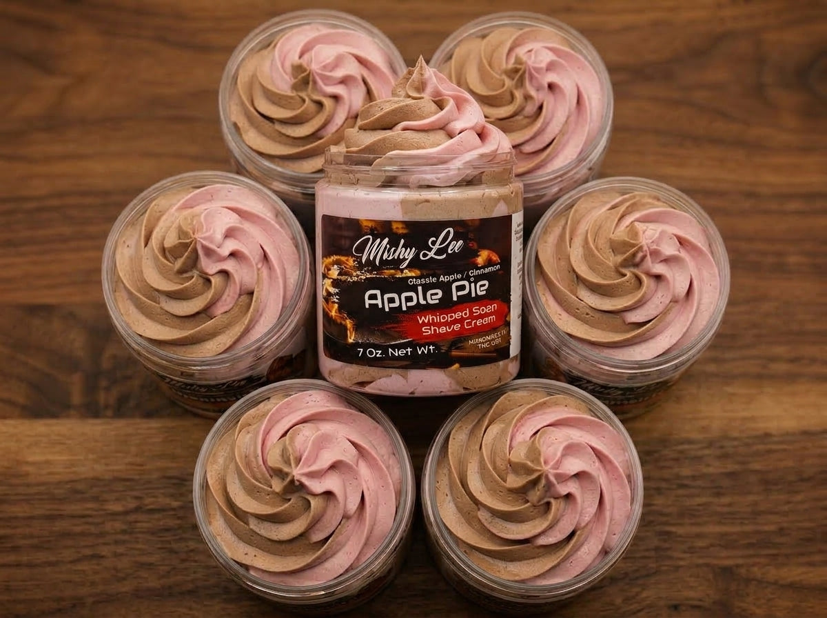 Apple Pie Whipped Soap and Shave Cream Mishy Lee Boutique