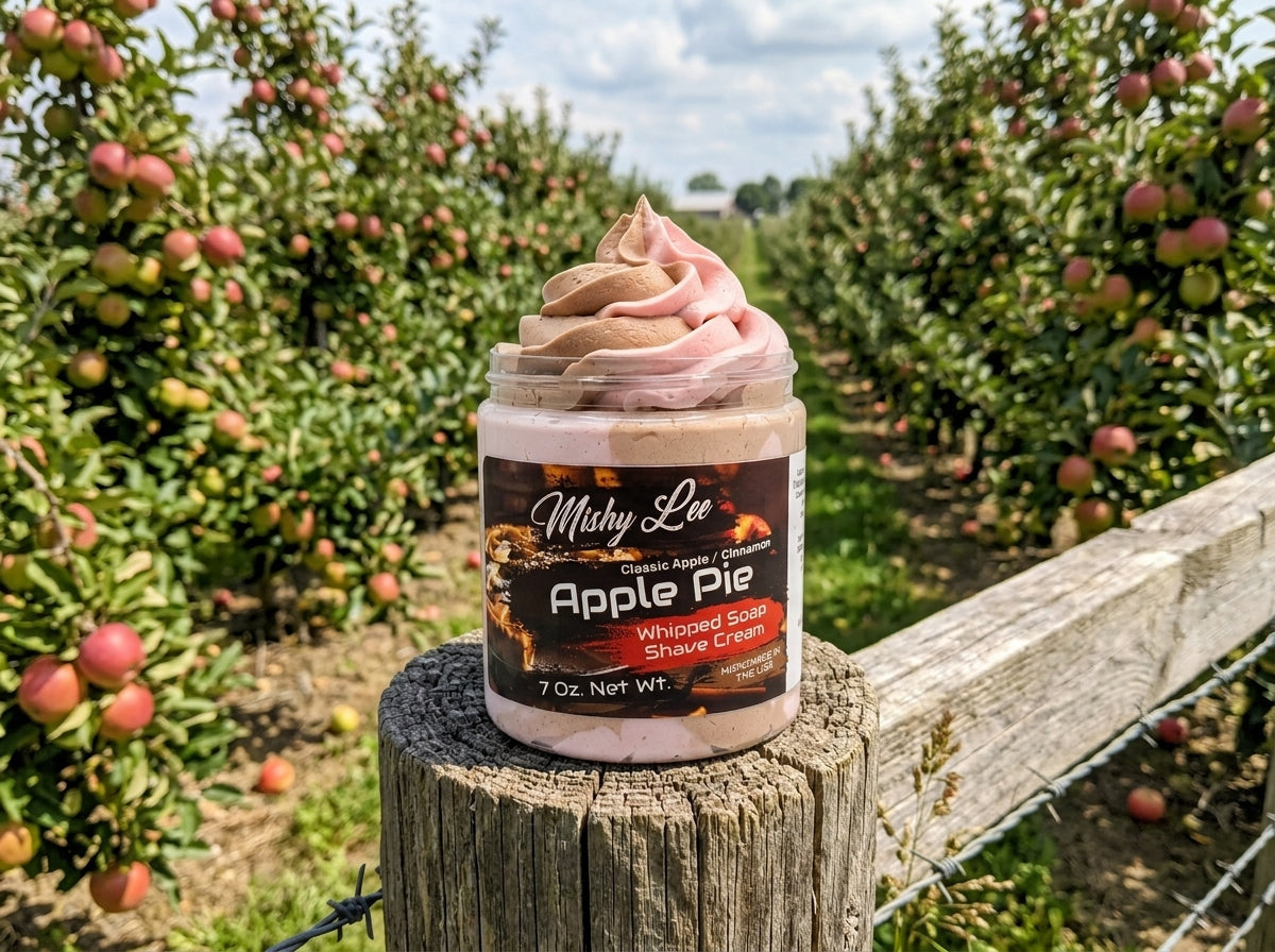 Apple Pie Whipped Soap and Shave Cream Mishy Lee Boutique