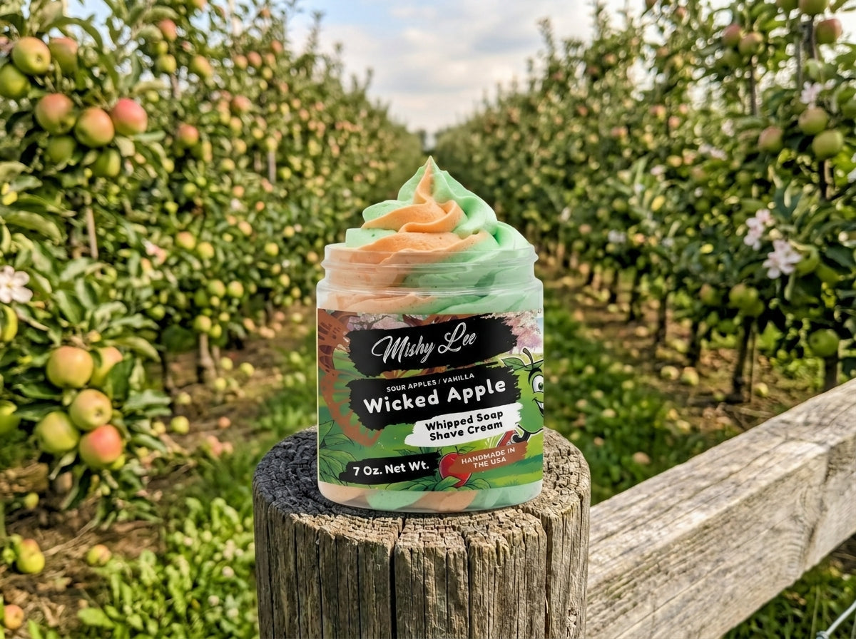 Wicked Apple Whipped Soap and Shave Cream Mishy Lee Boutique