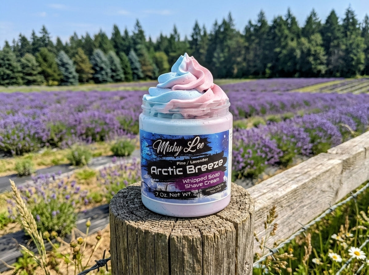 Arctic Breeze Whipped Soap and Shave Cream Mishy Lee Boutique