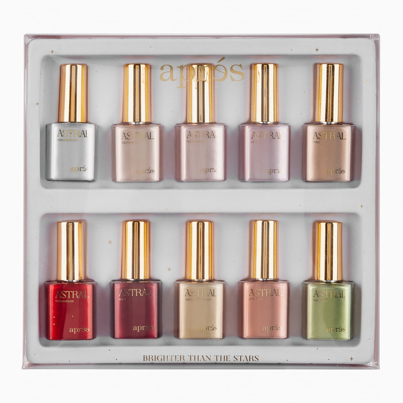 Velvet Cat Eye - Astral Gel Couleur, 10pcs Set Lunali Nail Supply