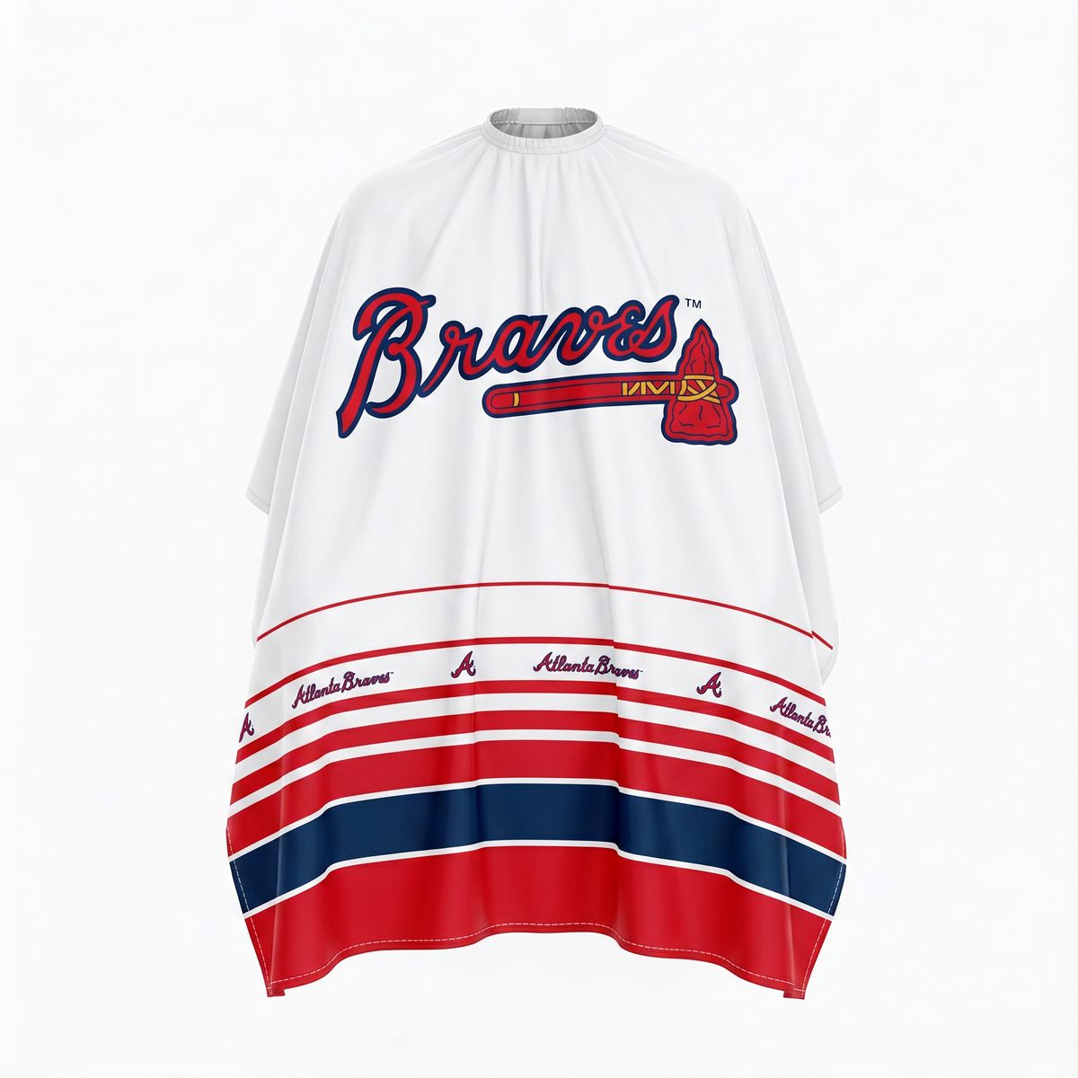 Atlanta Braves Barber Cape myteamcape