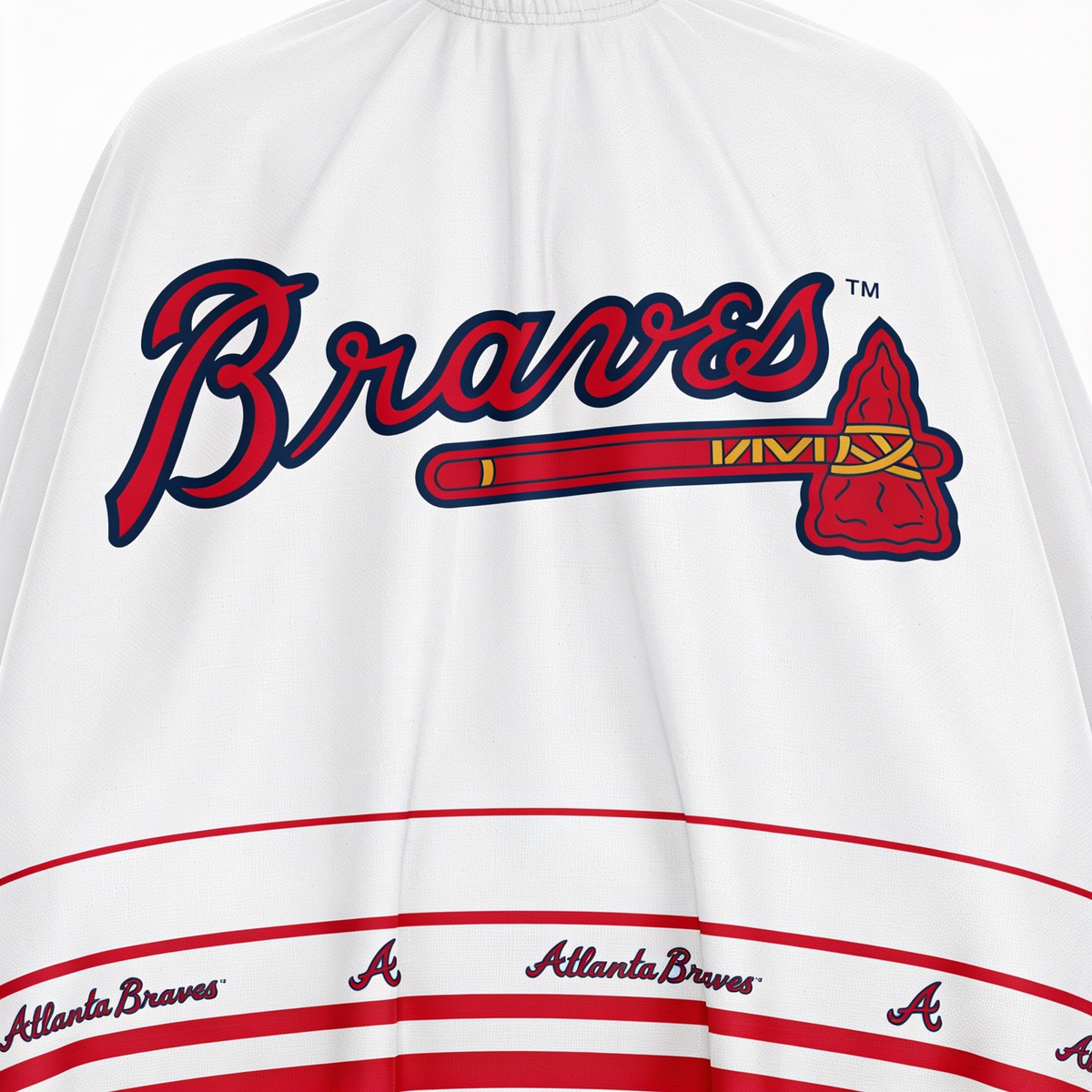 Atlanta Braves Barber Cape myteamcape