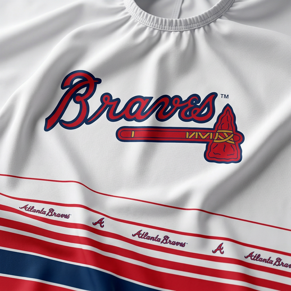 Atlanta Braves Barber Cape myteamcape