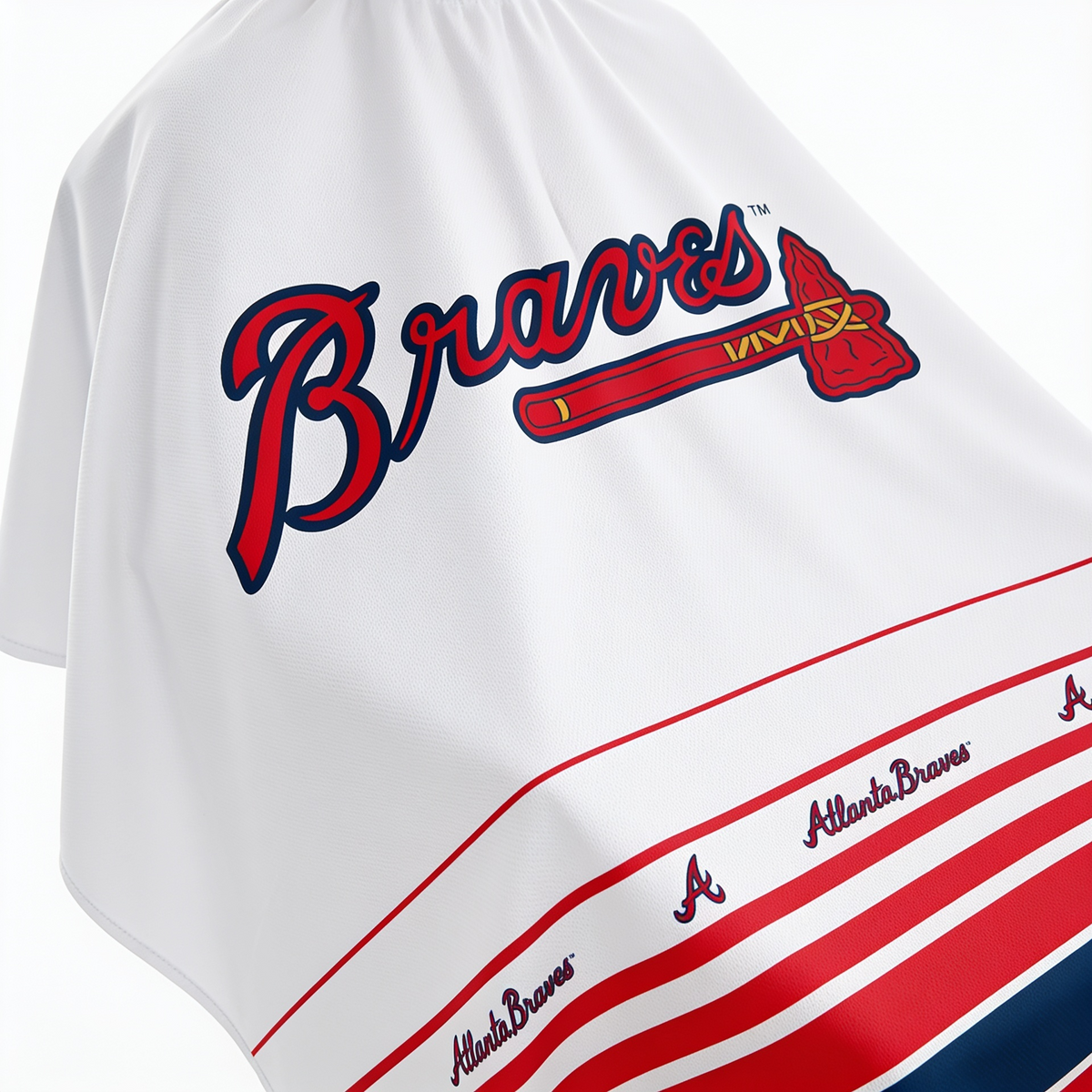 Atlanta Braves Barber Cape myteamcape
