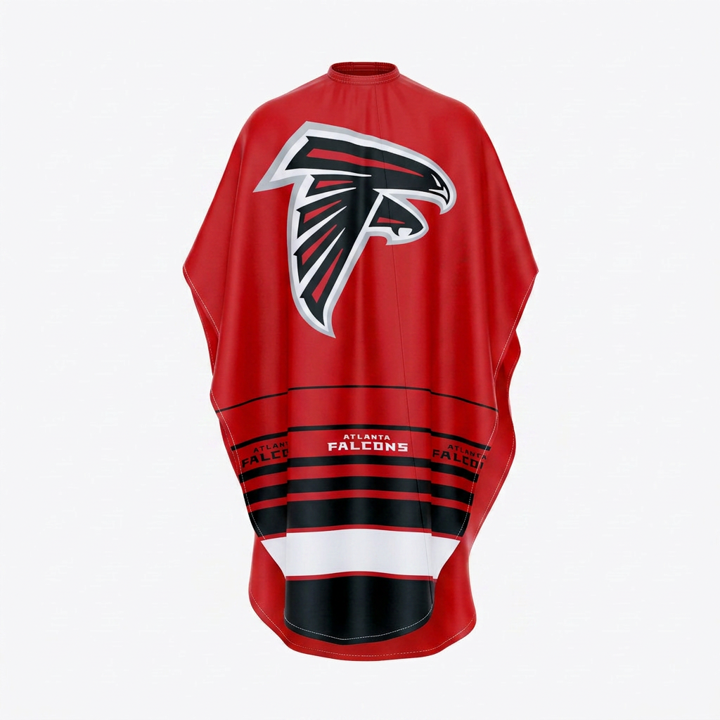 Atlanta Falcons Barber Cape myteamcape