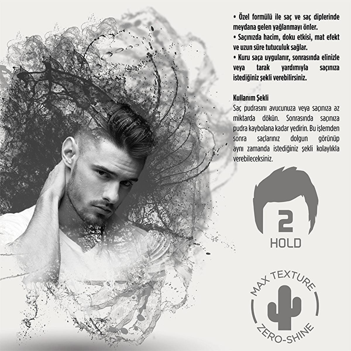Agiva Hair Wax Powder 20g - Matte Finish, Volumizing & Oil Control for Men & Women Beauty Care Bag