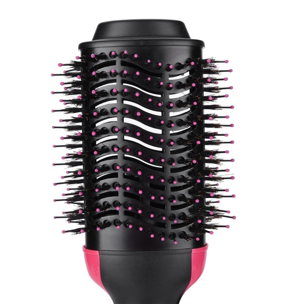 Multifunctional 2 in 1 Hair Dryer Volumizer Rotating Hot Hair Brush American Smart