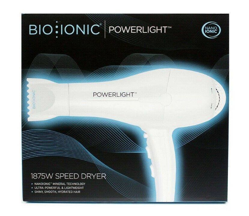 BIOIONIC POWERLIGHT DRYER  WHITE My Beauty Site Pro
