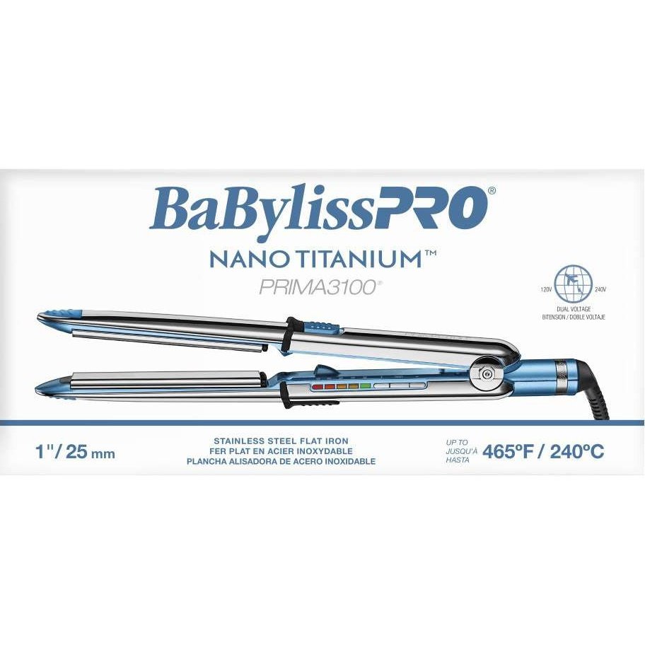 Babylisspro Nano Titanium Prima3000 Ionic Straightener 1 In My Beauty Site Pro
