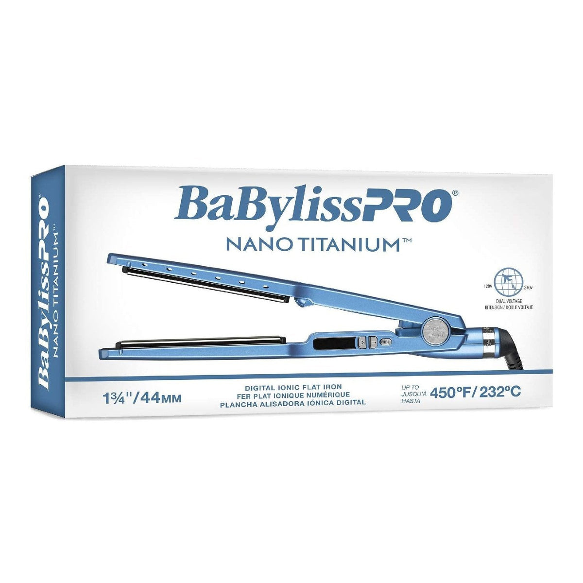 Babylisspro Nano Titanium Ionic Straightener 1 34 In My Beauty Site Pro