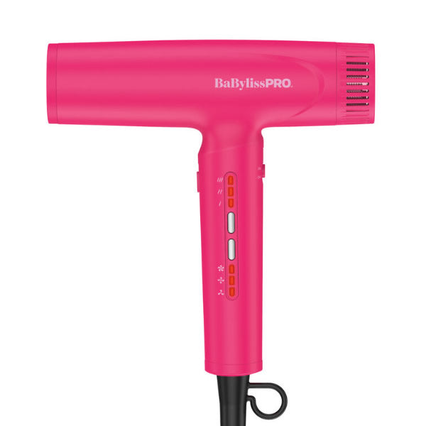 BABYLISSPRO NANO LIGHT IONIC HIGH-SPEED DRYER - HOT PINK (#BNTC9200HP) N.O.S. Barber Supply