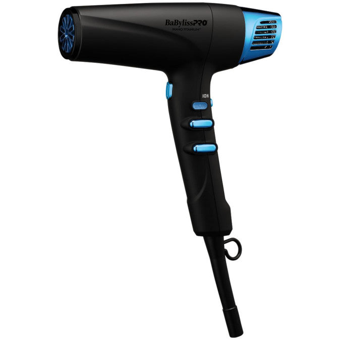 BABYLISSPRO L.E. HIGH-SPEED DUAL IONIC DRYER - MATTE BLACK (#BNTMB9100) N.O.S. Barber Supply