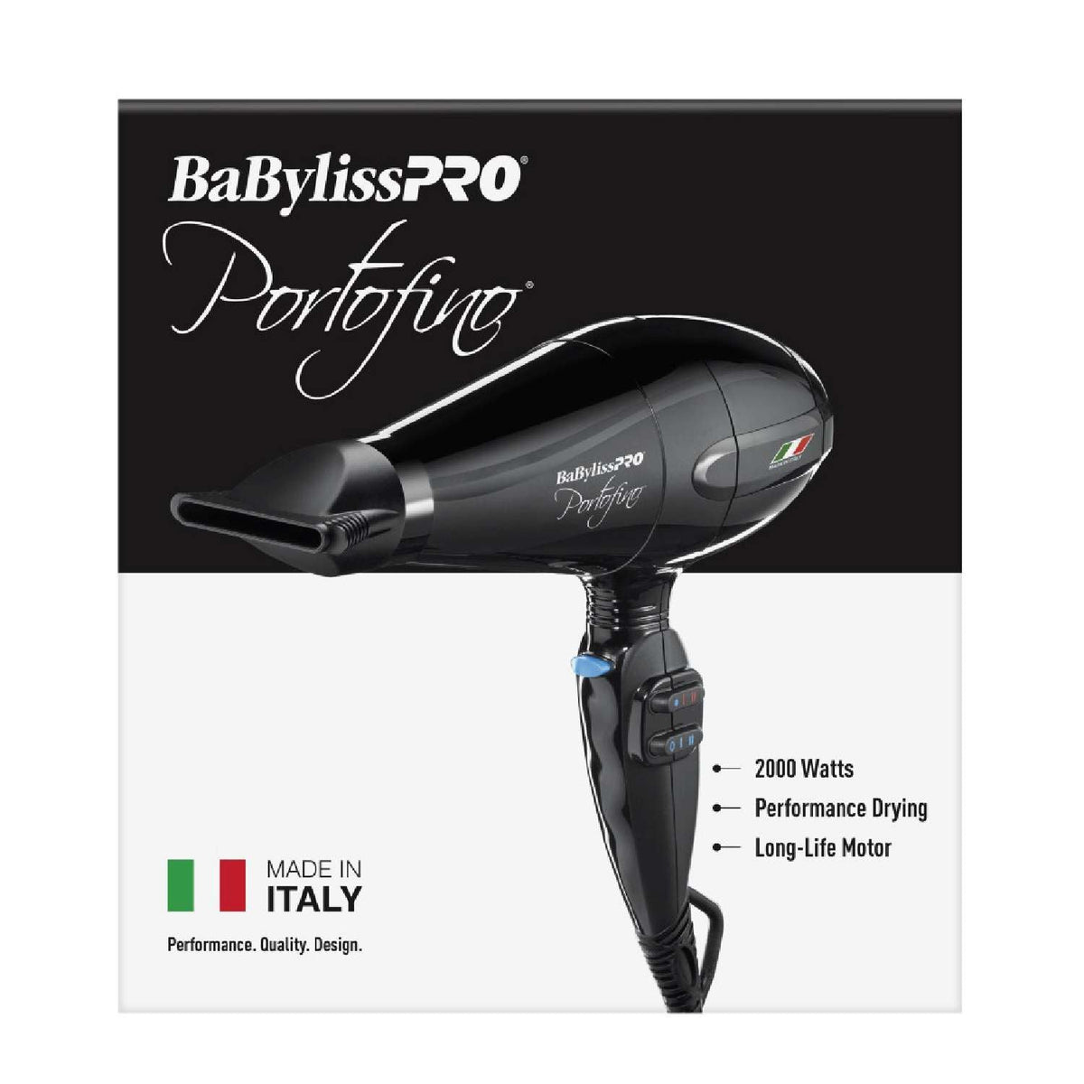 Babylisspro Nano Titanium Portofino Full-Size Dryer 2000W My Beauty Site Pro