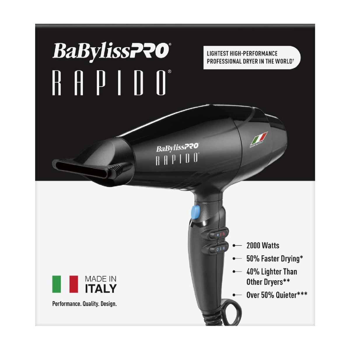 Babylisspro Rapido Dryer 2000W My Beauty Site Pro
